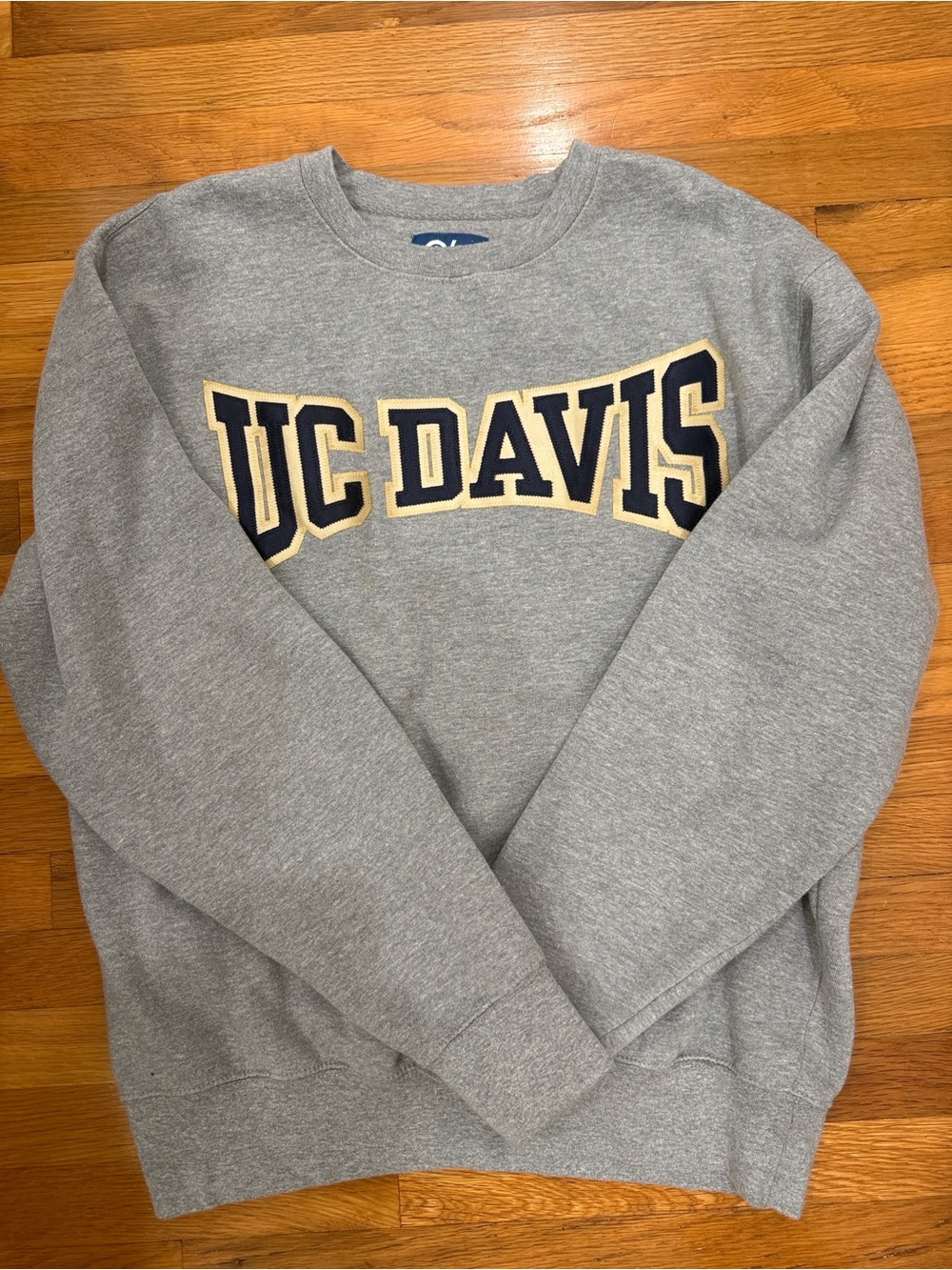 UC Davis Gray Crewneck Sweater